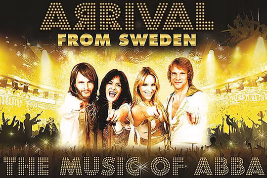Ban nhạc Thụy Điển “Arrival” - Ban nhạc biểu diễn nhạc ABBA thành công nhất thế giới, dự kiến sẽ đến Đà Nẵng vào ngày 9/10 trong tour lưu diễn “The Music of ABBA”.