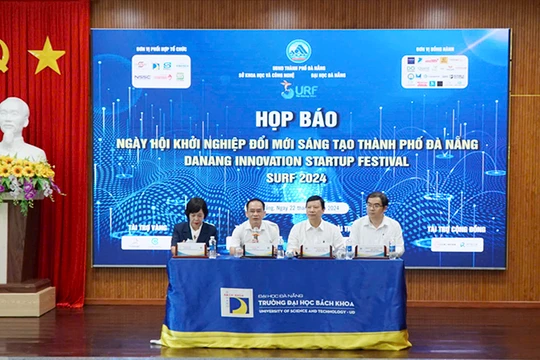 Ban tổ chức Ngày hội Khởi nghiệp đổi mới sáng tạo TP Đà Nẵng - SURF 2024 trả lời họp báo