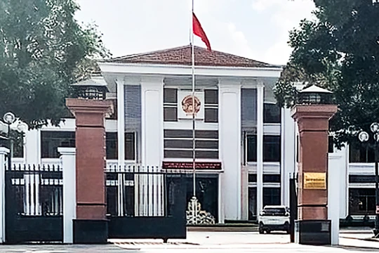 Trụ sở UBND tỉnh Quảng Ngãi.