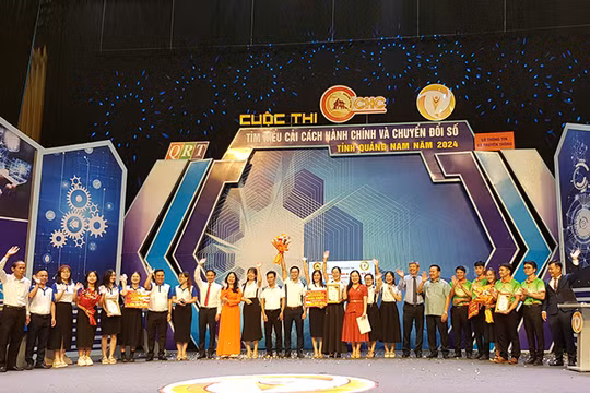 Sáng 10/10, cuộc thi Tìm hiểu cải cách hành chính và chuyển đổi số Quảng Nam năm 2024 đã kết thúc với phần thắng thuộc về đội đến từ huyện Đại Lộc.