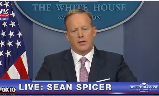 Người phát ngôn chính quyền Mỹ - Sean Spicer