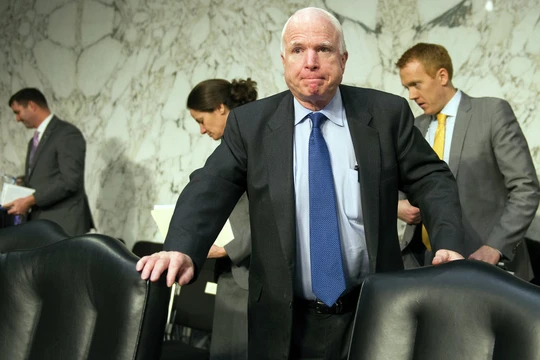 Ông Trump đổ lỗi cho những người như Thượng nghị sỹ Johc McCain