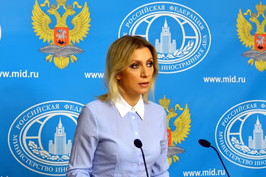 ​Phát ngôn viên Bộ Ngoại Maria Zakharova.