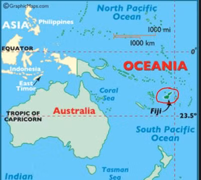 Động đất 7.2 độ richter gần Fiji, trên Thái Bình Dương: Có cảnh báo sóng thần