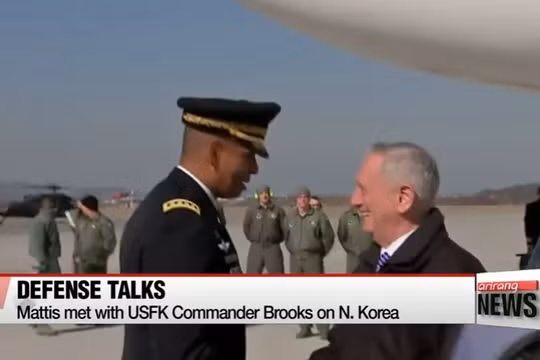 Bộ trưởng QP Mỹ James Mattis đến Hàn Quốc, sẽ có thông điệp quan trọng 