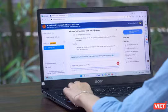 AI Pháp luật có thể giúp người dùng giải đáp các vấn đề pháp lý ở 32 lĩnh vực.