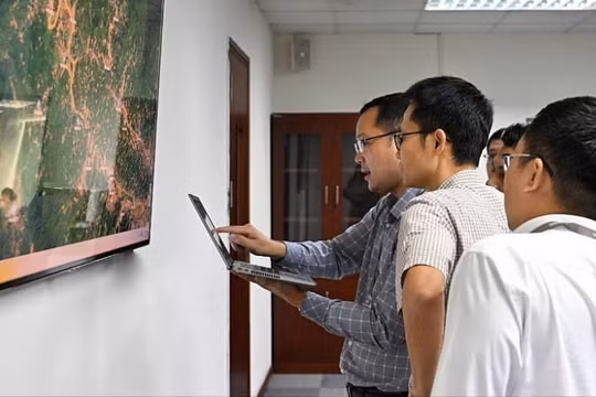 Đội ngũ cán bộ kỹ thuật của Viettel luôn ứng trực 24/7 để đảm bảo thông tin được thông suốt.