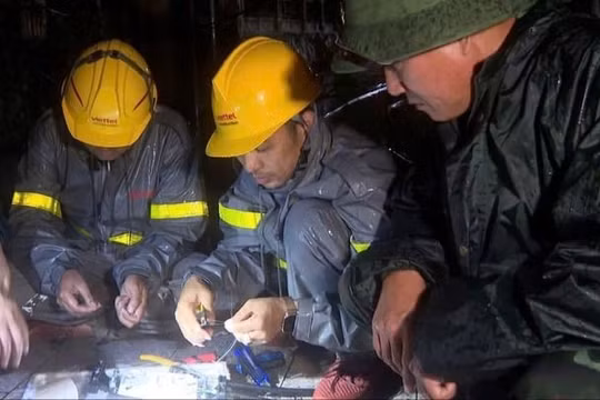 Thuê bao di động trong vùng bão số 3 được tự động chuyển vùng khẩn cấp