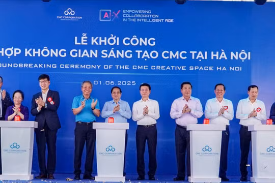 Khởi công Tổ hợp Không gian sáng tạo CMC có mức đầu tư 7.800 tỷ đồng