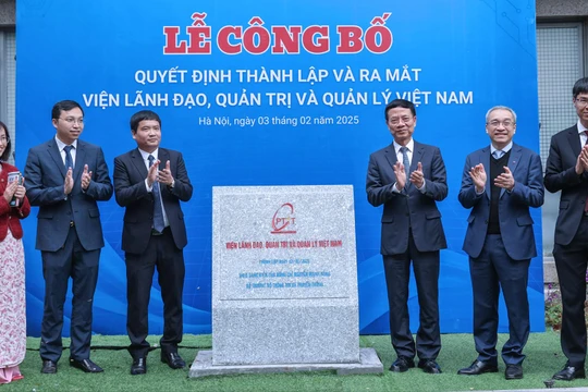 Lễ công bố Viện Lãnh đạo, Quản trị và Quản lý Việt Nam.