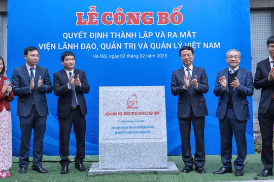 Lễ công bố Viện Lãnh đạo, Quản trị và Quản lý Việt Nam.