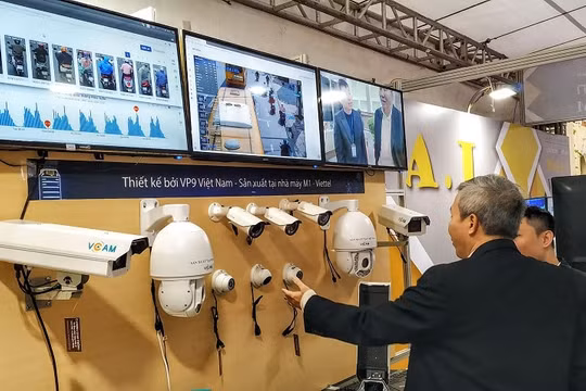 Các sản phẩm, dịch vụ ICT ứng dụng AI được DN công nghệ số Việt Nam sản xuất.