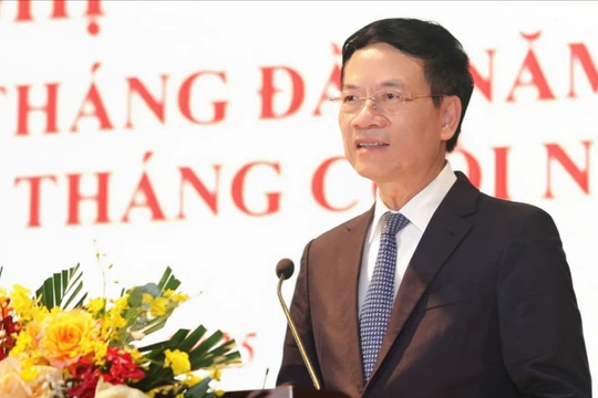 Bộ trưởng Nguyễn Mạnh Hùng yêu cầu từng lĩnh vực của ngành KH&CN cần thực hiện những chuyển dịch mang tính chiến lược. Ảnh: T.H