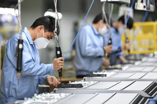 Chuyển đổi số trở thành cú hích thúc đẩy năng suất lao động.