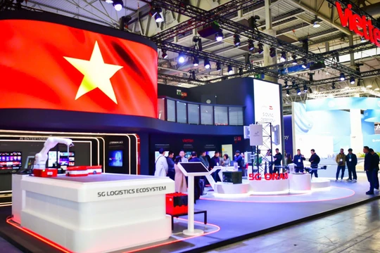 Các hoạt động trình diễn của Viettel tại MWC khẳng định năng lực công nghệ Việt Nam.