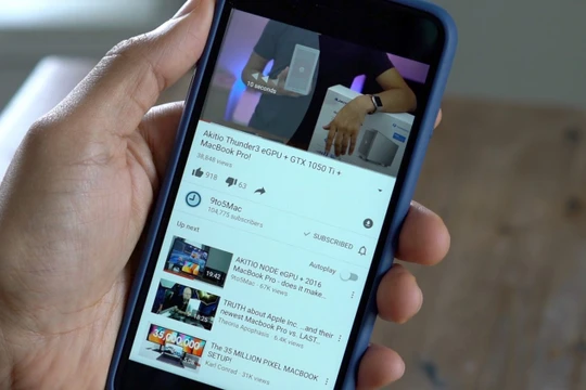 Xem video YouTube trên thiết bị iOS 11 khiến máy nóng lên và sụt pin nhanh chóng. (Ảnh: 9to5mac)
