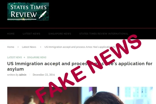 Chính phủ Singapore cho rằng tin tức giả mạo đã tạo ra những thách thức thực sự nghiêm trọng. (Ảnh: ZDnet)