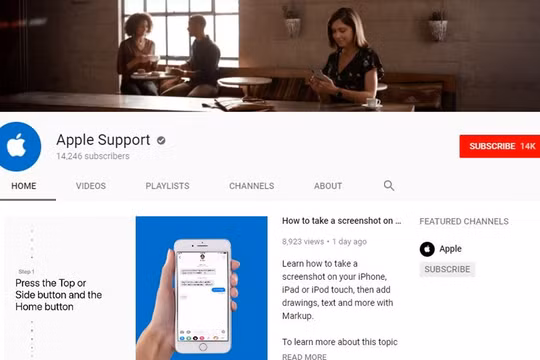Apple vừa ra kênh YouTube hỗ trợ người dùng các thủ thuật trên iPhone, iPad (ảnh: Business Insider)