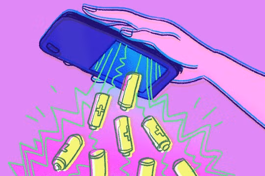 Điện thoại tương lai sẽ tích hợp nhiều tính năng và khó có thể thiết kế pin tháo rời. (Ảnh minh họa của Mashable)