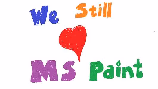 Một hình ảnh trên blog của Microsoft khi hãng khẳng định không hề khai tử Paint