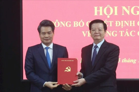 Ông Nguyễn Quang Đức làm phó Ban Dân vận Trung ương