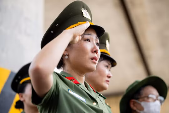 Những hình ảnh xúc động tiễn đưa Tổng Bí thư Nguyễn Phú Trọng về với đất mẹ