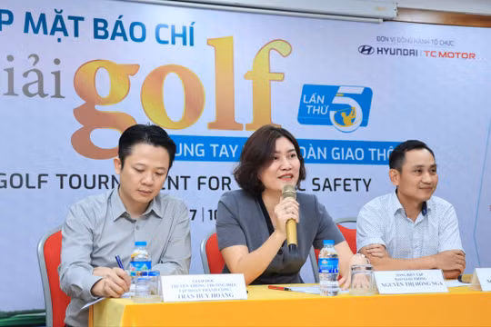 Hơn 200 golfer dự giải golf "Chung tay vì an toàn giao thông"