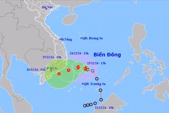 Chuyên gia nói về tác động của bão số 10 - Pabuk tới các tỉnh thành phía nam