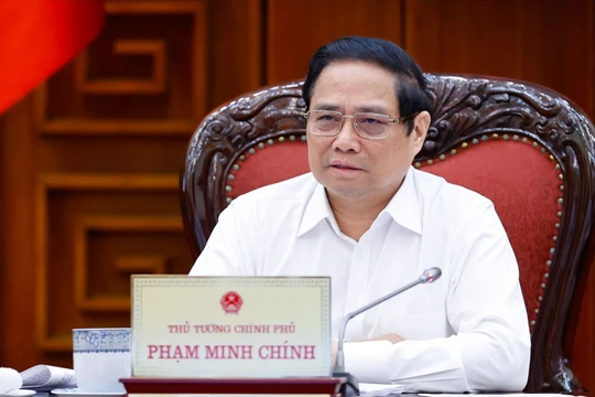 Thủ tướng Chính phủ Phạm Minh Chính. VGP/Nhật Bắc.