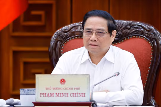 Thủ tướng Chính phủ Phạm Minh Chính. VGP/Nhật Bắc.