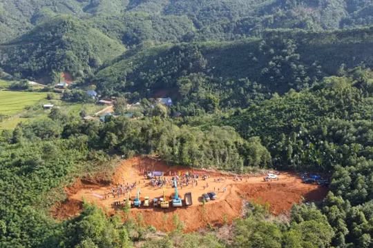 Khởi công xây dựng tái thiết Làng Nủ và thôn Kho Vàng sau trận lũ quét 