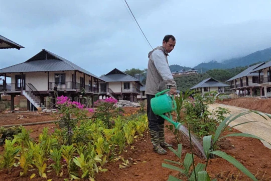 Diện mạo Làng Nủ mới trên đồi Sim