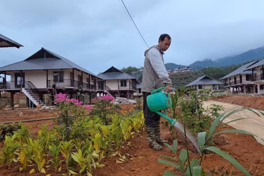 Diện mạo Làng Nủ mới trên đồi Sim