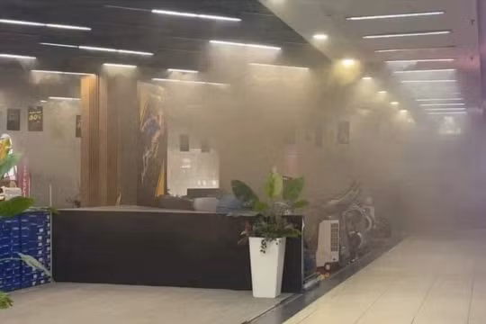 Khu vực nơi xảy ra vụ cháy.