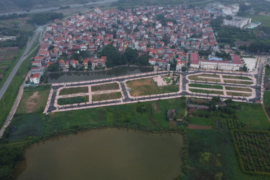 19 lô đất ở huyện Hoài Đức vừa được đấu giá.