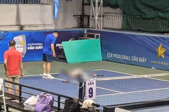 Hà Nội: Người đàn ông gục ngã, ngừng tuần hoàn khi đang chơi pickleball