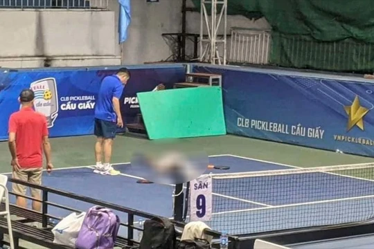 Hà Nội: Người đàn ông gục ngã, ngừng tuần hoàn khi đang chơi pickleball