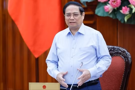 Thủ tướng Phạm Minh Chính. Ảnh VGP/Nhật Bắc.