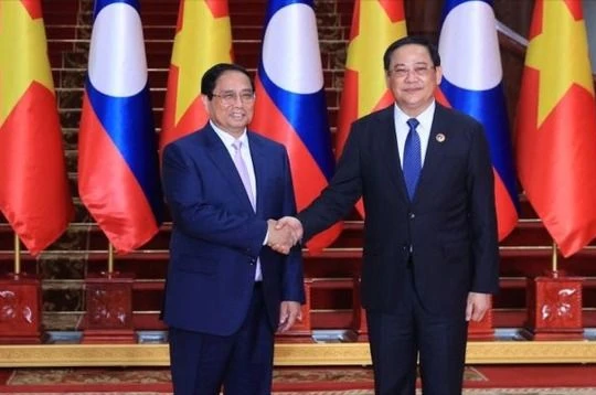 Việt Nam - Lào tăng cường hợp tác chuyển đổi số, chuyển đổi xanh