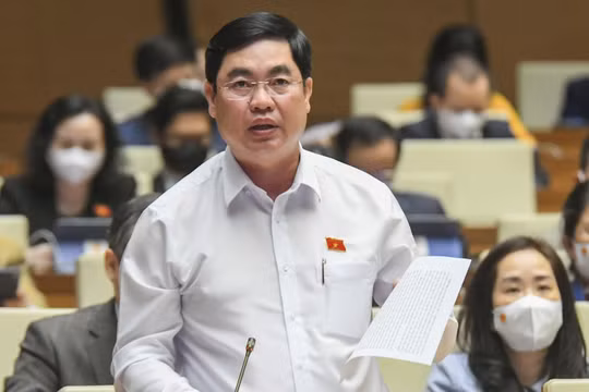 Cho thôi nhiệm vụ nhiệm vụ đại biểu Quốc hội với ông Trần Đình Văn