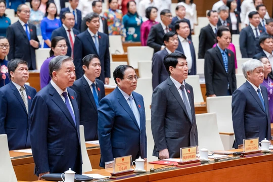 Quốc hội sẽ bầu Chủ tịch nước vào tháng 10