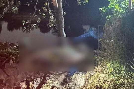 Hà Nội: Lao xuống mương nước, 4 người trong gia đình tử vong