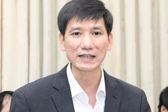 Bị can Nguyễn Văn Bình - Vụ trưởng vụ Pháp chế, Bộ Lao động - Thương binh và Xã hội.