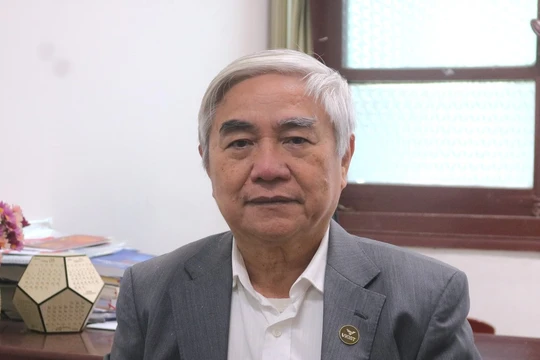 Tiến sĩ Nguyễn Quân (ảnh: Ngọc Mai).