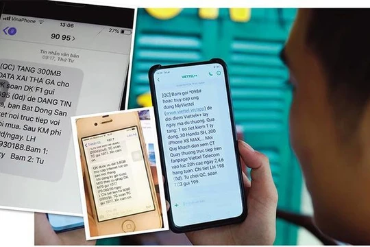 Thu hồi 6 tên định danh của 2 doanh nghiệp phát tán tin nhắn rác, cuộc gọi rác