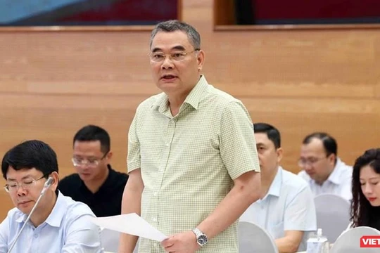 Trung tướng Tô Ân Xô, người phát ngôn Bộ Công an thông tin về vụ việc Hậu Pháo.