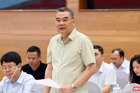 Trung tướng Tô Ân Xô, người phát ngôn Bộ Công an thông tin về vụ việc Hậu Pháo.