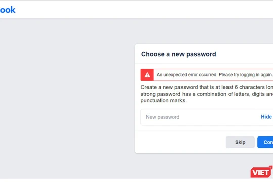 Tưởng bị hack tài khoản, nhiều người dùng đổi mật khẩu truy cập Facebook, Messenger nhưng vẫn không truy cập được ứng dụng.