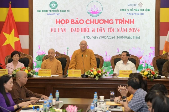 Chương trình Vu lan - Đạo hiếu & Dân tộc năm 2024 đề cao đạo hiếu, tri ân tổ quốc