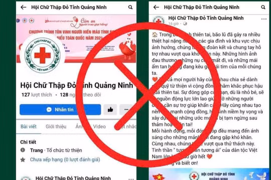 Tự xưng "trưởng ban Ban Quản lý thảm hoạ" kêu gọi quyên góp ủng hộ để lừa đảo